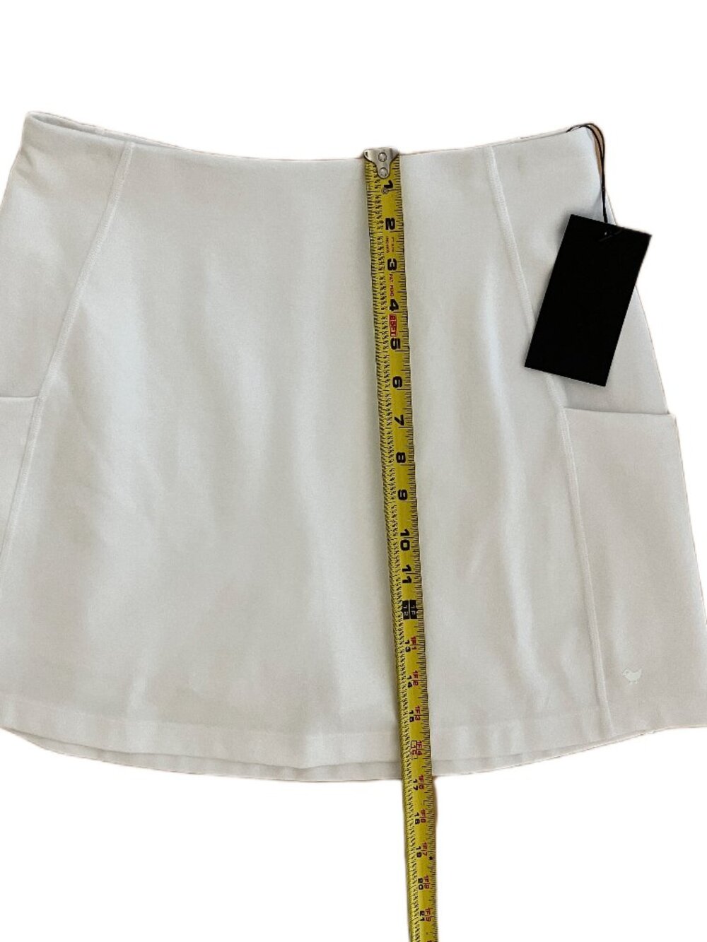 Bad Birdie Women's Tour Straight Golf Skort White Size M NWT Tennis Pickleball - Picture 12 of 13